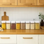 OllaBox Pantry Elegance Storage Jar Set