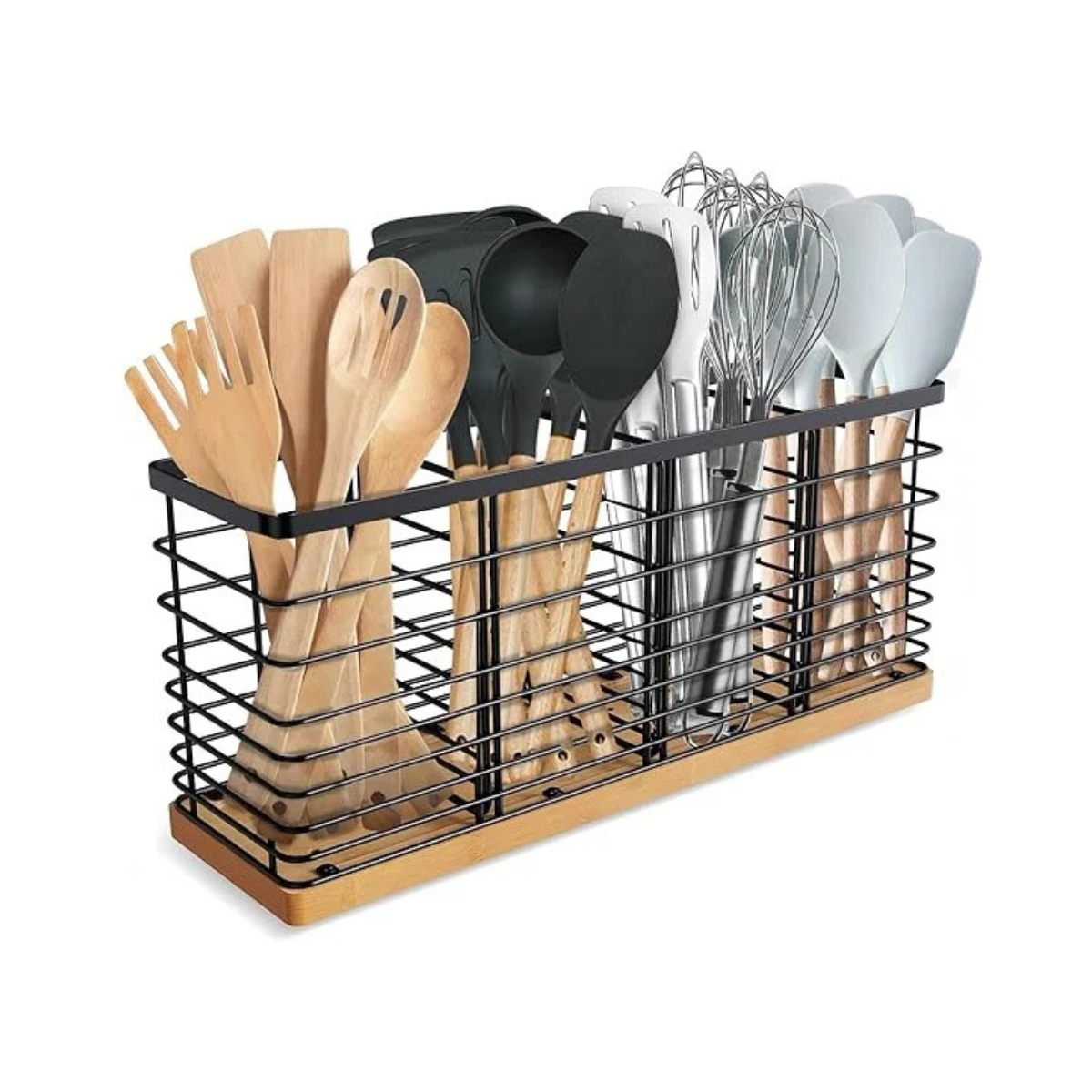 7 OllaBox Rustic Countertop Organizer - Image 1