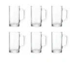 OllaBox Clear Handle Juice Mug Set-6pcs - Image 2