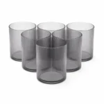 OllaBox Ribbed Smoke Grey Tumbler Set - Image 2